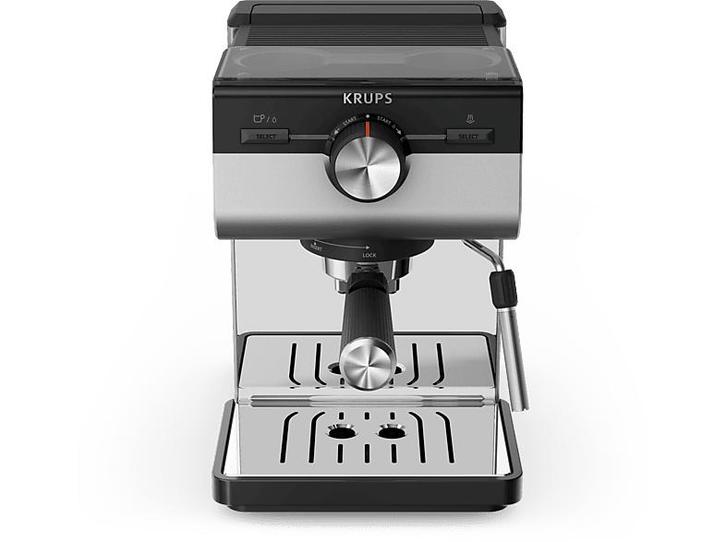 Krups -  Authentic+ Handmatige Espressomachine  - Zilver, Elektronische apparatuur, Koffiezetapparaten, Gemalen koffie, Nieuw