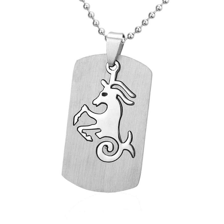 Fako Bijoux - Ketting - RVS Hanger - Sterrenbeeld Open -, Handtassen en Accessoires, Kettingen, Verzenden