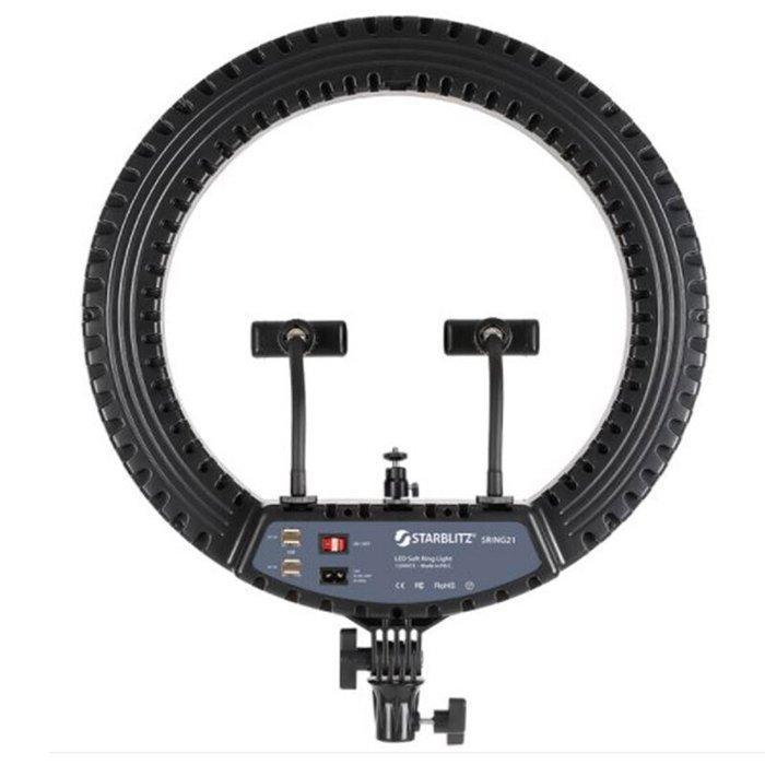 - Starblitz Kit Ring Light 18 45cm (8701) Flitser, Audio, Tv en Foto, Fotocamera's Digitaal