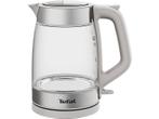 Tefal -  Glass Kettle Fair Grey - Waterkoker  - Grijs, Elektronische apparatuur, Waterkokers, 1 tot 2 liter, Verzenden, Nieuw