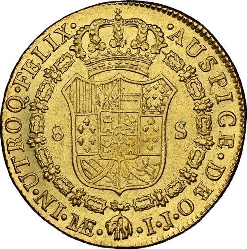 Spanje. Carlos IV. 8 Escudos 1799 - NGC (Lima), Postzegels en Munten, Munten | Europa | Niet-Euromunten