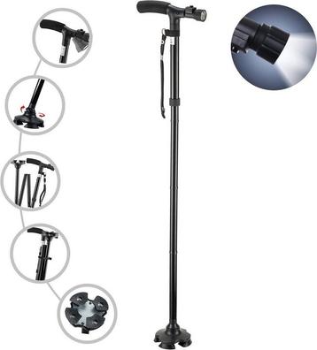 Tweedekans | SafeLife Wandelstok met LED verlichting - beschikbaar voor biedingen