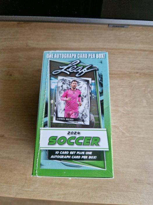 2024 Leaf Leaf 2024 Soccer Lionel Messi, Endrick Gesigneerde, Verzamelen, Stickers