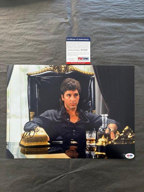 Scarface, Al Pacino (Tony Montana) - Signed in Person - with, Verzamelen, Film en Tv
