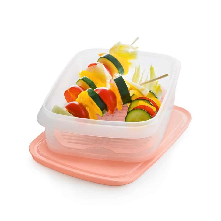 Tupperware Vleeswarenschaal met rooster, Huis en Inrichting, Keuken | Tupperware, Nieuw, Verzenden