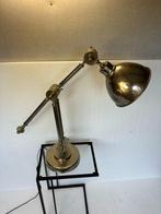 Tafellamp - Retro industriële zilverkleurige designlamp -, Antiek en Kunst, Curiosa en Brocante