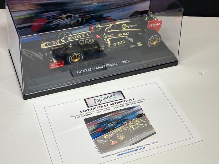 Lotus Renault - Kimi Räikkönen - 2012 - Schaal 1:24, Verzamelen, Automerken, Motoren en Formule 1