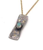 Sans prix de réserve - Pendentif - 18 carats Argent, Or