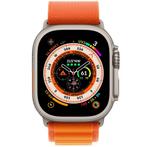 Apple Watch Ultra 49mm LTE Alpine Oranje Titanium met GAR..., Télécoms, Téléphonie mobile | Apple iPhone, Ophalen of Verzenden