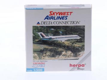 Schaal 1:500 Herpa 511803 Skywest Airlines (Delta Conn.)..., Ophalen of Verzenden