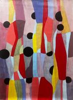 J. DELGALLO - Summer. XL. ( NO Reserve ), Antiek en Kunst, Kunst | Schilderijen | Modern