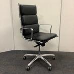 Luxy light Directie-bureaustoel, hoge rug,  zwart leder -, Huis en Inrichting, Ergonomisch, Gebruikt, Bureaustoel, Zwart