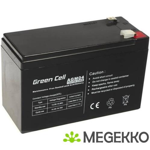 Green Cell AGM04 UPS-accu Sealed Lead Acid (VRLA) 12 V 7 Ah, Computers en Software, Noodvoedingen (UPS), Nieuw, Verzenden