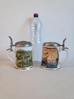 Franklin Mint - Lot de 2 chopes de collection – Les Voyages