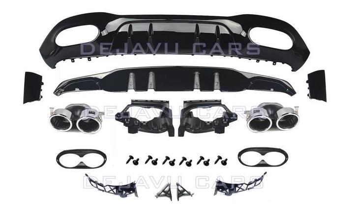 A45 AMG Look Diffuser voor Mercedes Benz A Klasse W177, Auto diversen, Tuning en Styling, Ophalen of Verzenden