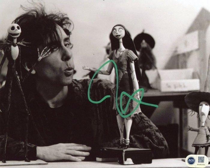 A Nightmare Before Christmas - Signed by Tim Burton, Verzamelen, Film en Tv