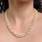 2-rings ketting met parallelle draden, op een boog, van