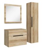 Badkamermeubel Set Cali 60 x 35 cm - Eiken, Verzenden, Nieuw