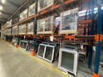 pvc ramen, deuren, schuiframen Nieuw Jet Black ral 9005l, Ophalen of Verzenden, Nieuw, Gevelraam of Ruit, Dubbelglas