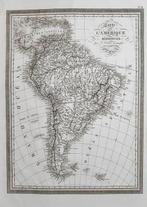 Amerika, Kaart - Zuid-Amerika / Brazilië / Argentinië / Peru, Boeken, Nieuw