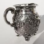 Ornate Silver Pitcher - Melkkan - Duitsland 1900