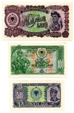 Albania. - 11 banconote - various dates (Zonder