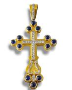 Art Deco Kruis - 18 kt goud - 1910-1920 - 18k goud & diamant