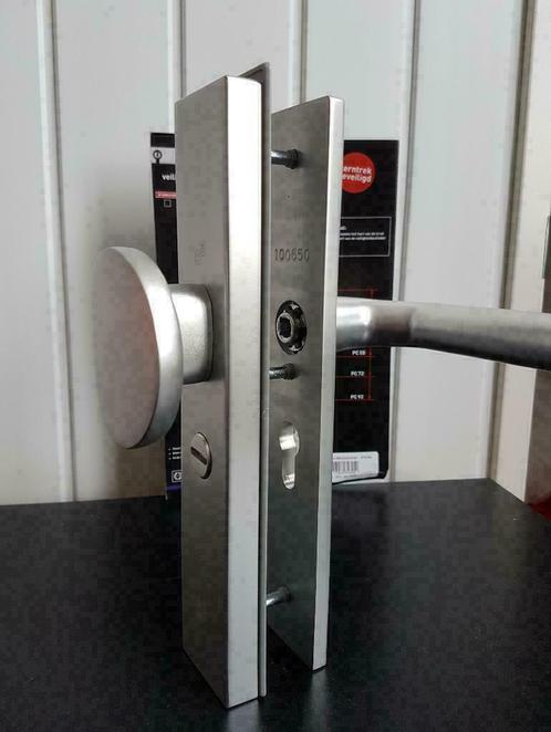 Deursloten gelijksluitendesloten knopcilinders antiekerntrek, Doe-het-zelf en Bouw, Hang- en Sluitwerk, Klink of Kruk, Nieuw, Overige materialen