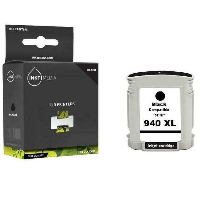 HP 940XL C4906AE inktcartridge zwart hoge capaciteit inktmed, Informatique & Logiciels, Imprimantes, Envoi