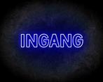 INGANG neon sign - LED neon reclame bord neon letters ver..., Verzenden