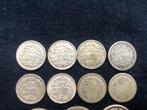 Pays-Bas. Wilhelmina. 10 en 25 Cents Diverse jaren, 15 stuks