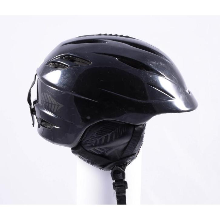 55 56 skihelm/snowboardhelm GIRO BLACK, verstelbaar, Sport en Fitness, Skiën en Langlaufen, Ski, Overige typen, Gebruikt, Overige merken