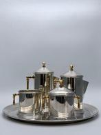 Regal SP Italy - Koffie- en theeservies (5) - Verzilverd,, Antiek en Kunst
