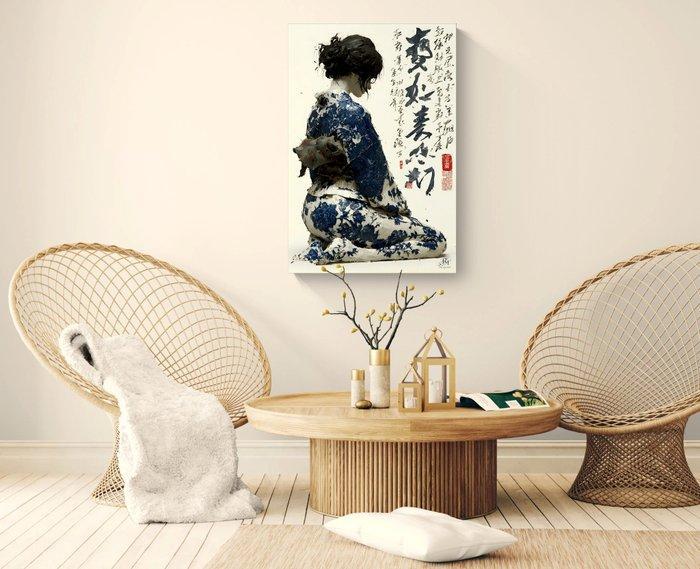 NYX - Whispers Written in Porcelain Silence, Antiek en Kunst, Kunst | Designobjecten