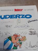 Astérix - Uderzo croqué par ses amis + dédicace + signature, Boeken, Stripverhalen, Nieuw