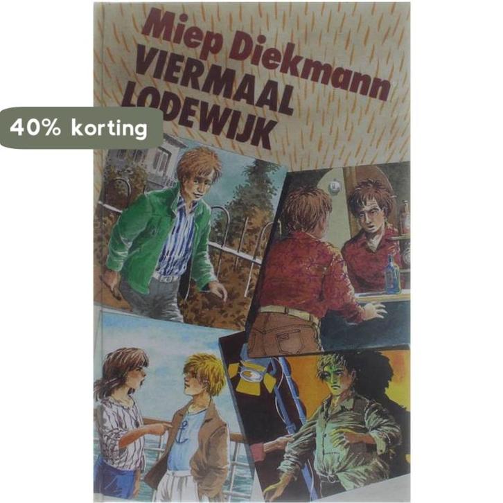 Viermaal lodewyk 9789020519518 Miep Diekmann, Boeken, Kinderboeken | Jeugd | 13 jaar en ouder, Gelezen, Verzenden