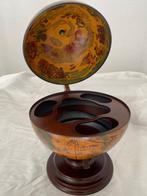 Planetarium - 1960-1970 - Vintage wijnrek wereldkaart met