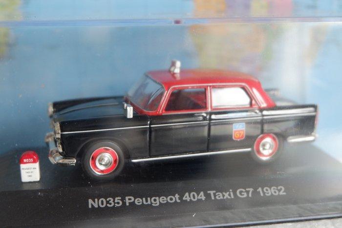 Schuco, Cararama 1:43 - Modelauto (6) - Peugeot 404 Taxi ;, Hobby & Loisirs créatifs, Voitures miniatures | 1:5 à 1:12