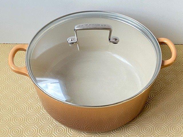 Le Creuset - Braadpan - Gepolijste emaillen, Antiek en Kunst, Antiek | Keukengerei