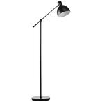 Vloerlamp - Verstelbare zwenkarm - Zwart, Huis en Inrichting, Lampen | Vloerlampen, Ophalen of Verzenden, Nieuw, Stof, Modern