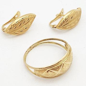 Ensemble de bijoux 2 pièces - 18 carats Or jaune beschikbaar voor biedingen
