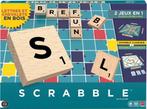 Mattel Games Scrabble - Met Houten Blokjes - Franse Editie, Kinderen en Baby's, Speelgoed | Kinderpuzzels, Verzenden, Nieuw