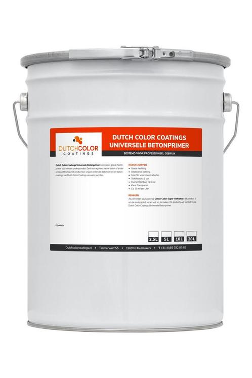 DCC Universele Betonprimer 2.5L, Doe-het-zelf en Bouw, Verf, Beits en Lak, Nieuw, Verzenden