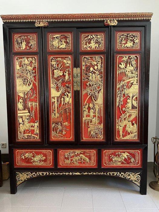 Armoire - Bois - Chine, Antiquités & Art, Antiquités | Autres Antiquités