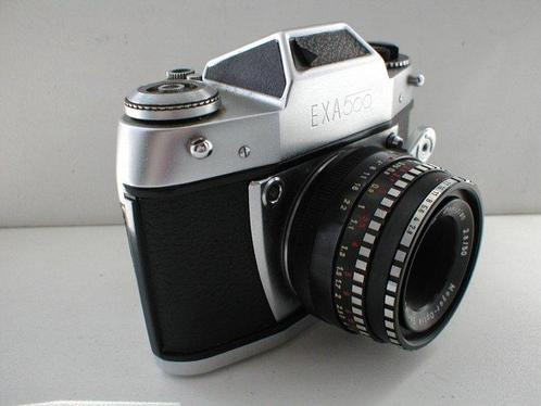 Ihagee Exa 500 reflexcamera met Meyer-Optik Domiplan 50mm, Audio, Tv en Foto, Fotocamera's Analoog