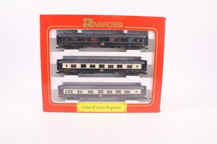 Rivarossi H0 - 3610 - Modeltrein personenwagonset (1) -, Hobby en Vrije tijd, Modeltreinen | H0