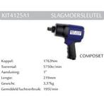 Kitpro basso kit4125-a1 slagmoersleutel 1 inch met