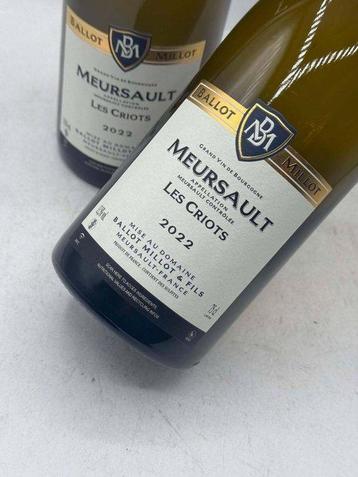 2022 Ballot Millot Les Criots - Meursault - 2 Bouteille