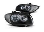 Angel Eyes koplamp units Black geschikt voor BMW 1, Auto-onderdelen, Verlichting, Verzenden, Nieuw, BMW