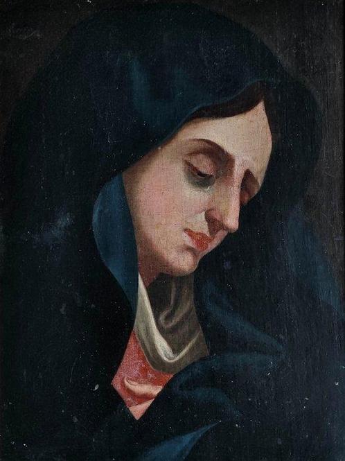 Escuela europea (XVIII), After Carlo Dolci - Mater Dolorosa, Antiek en Kunst, Kunst | Schilderijen | Klassiek